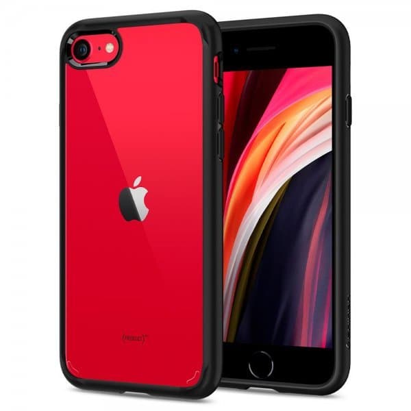 Spigen iPhone 7/8/SE Kuori Ultra Hybrid 2 Musta