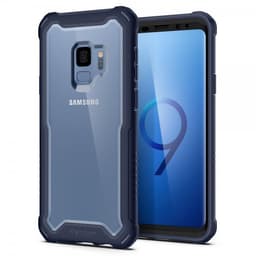 Spigen Hybrid 360 Deksel till Samsung Galaxy S9 Skjermbeskytter Deepsea Blue