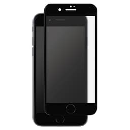 Panzer iPhone 6/7/8/SE Gen. 2  näytönsuoja (kaareva, musta)