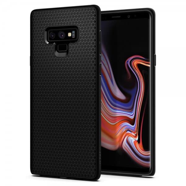 Liquid Air till Samsung Galaxy Note 9 Skal Matte Black