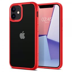 Spigen iPhone 12 Mini Suojakuori Ultra Hybrid Punainen