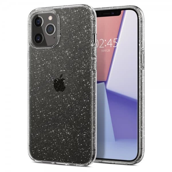 Spigen iPhone 12/iPhone 12 Pro Cover Liquid Crystal Glitter Crystal Quartz