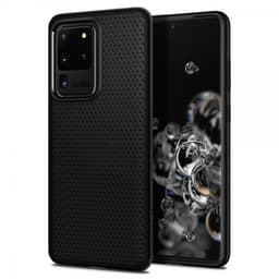 Spigen Samsung Galaxy S20 Ultra Deksel Liquid Air Matte Black