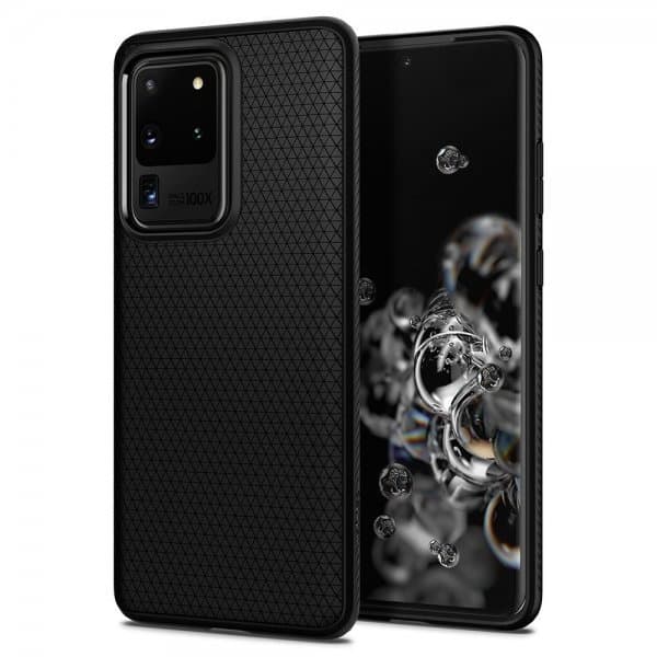 Spigen Samsung Galaxy S20 Ultra Skal Liquid Air Matte Black
