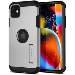 Spigen iPhone 11 Deksel Tough Armor Satin Sølv
