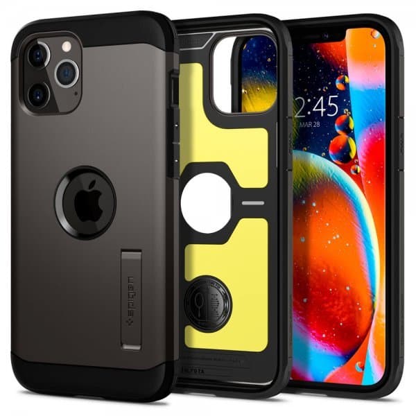 Spigen iPhone 12/iPhone 12 Pro Cover Tough Armor Gunmetal