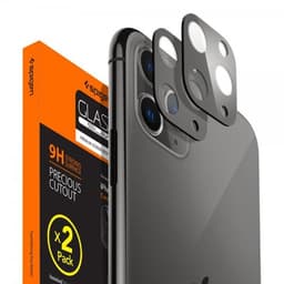 Spigen iPhone 11 Pro/11 Pro Max Kameran linssinsuojus GLAS.tR Space Grey