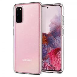 Spigen Samsung Galaxy S20 Deksel Liquid Crystal Glitter Crystal Quartz