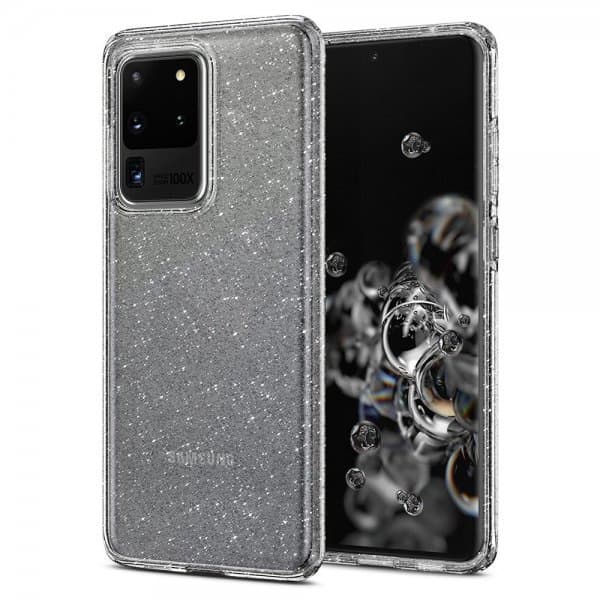 Spigen Samsung Galaxy S20 Ultra Skal Liquid Crystal Glitter Crystal Quartz