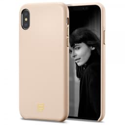 Spigen La Manon Calin till iPhone Xs / X Suojakuori Pale Pink
