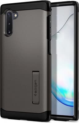 Spigen Samsung Galaxy Note 10 Deksel Tough Armor Gunmetal