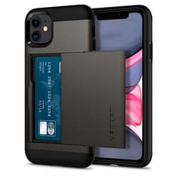 Spigen iPhone 11 Deksel Slim Armor CS Gunmetal