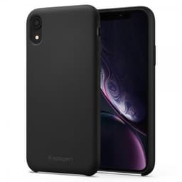 Spigen iPhone Xr Deksel Silikoni Fit Svart