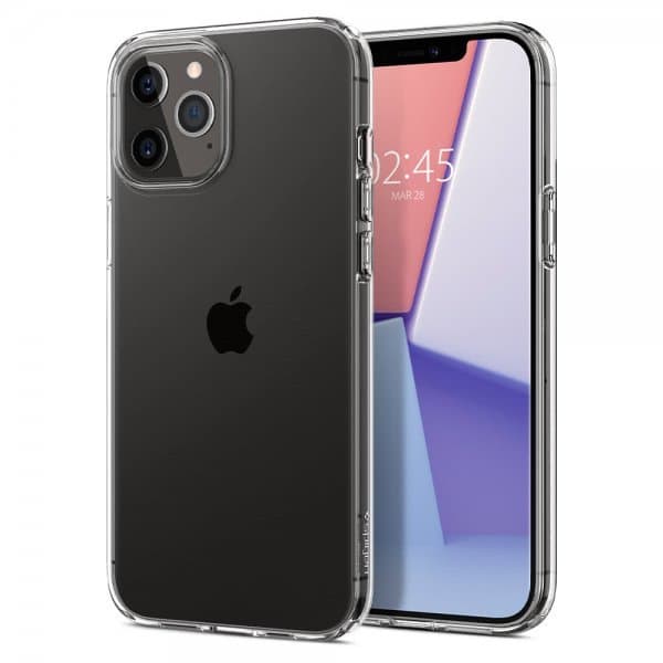Spigen iPhone 12/iPhone 12 Pro Skal Liquid Crystal Crystal Clear