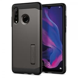 Spigen Huawei P30 Lite Deksel Slim Armor Gun Metal