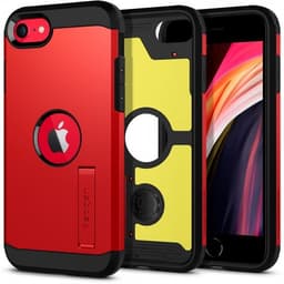 Spigen iPhone 7/8/SE Deksel Tough Armor Rød