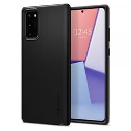 Spigen Samsung Galaxy Note 20 Deksel Thin Fit Svart