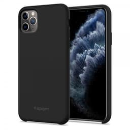 Spigen iPhone 11 Pro Max Kuori Silikoniii Fit Musta
