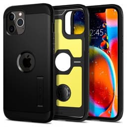 Spigen iPhone 12/iPhone 12 Pro Suojakuori Tough Armor Musta