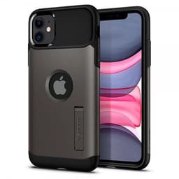 Spigen iPhone 11 Deksel Slim Armor Gunmetal