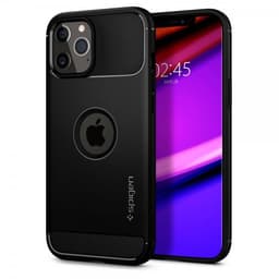 Spigen iPhone 12/iPhone 12 Pro Cover Rugged Armor Mate Black