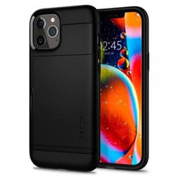 Spigen iPhone 12 Pro Max Deksel Slim Armor CS Svart