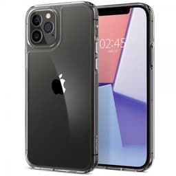 Spigen iPhone 12/iPhone 12 Pro Suojakuori Quartz Hybrid Crystal Clear