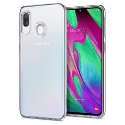 Spigen Samsung Galaxy A40 Cover Liquid Crystal Crystal Clear