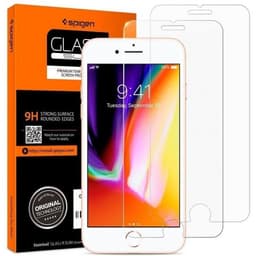 Spigen iPhone 7/8/SE 2020 Skjermbeskytter GLAS.tR 2-pack