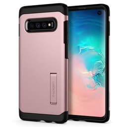 Spigen Samsung Galaxy S10 Deksel Tough Armor Rosegull