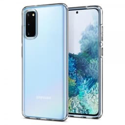 Spigen Samsung Galaxy S20 Deksel Liquid Crystal Crystal Clear