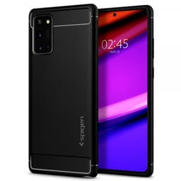 Spigen Samsung Galaxy Note 20 Kuori Rugged Armor Musta