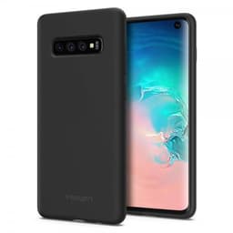 Spigen Samsung Galaxy S10 Cover Silikoneei Fit Sort