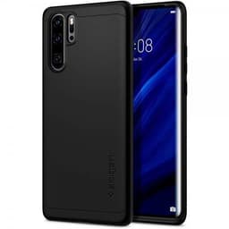Spigen Huawei P30 Pro Cover med Skærmbeskytter Thin Fit 360 Sort