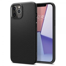 Spigen iPhone 12/iPhone 12 Pro Deksel Liquid Air Matte Black
