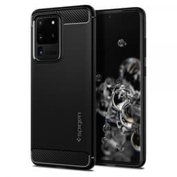 Spigen Samsung Galaxy S20 Ultra Kuori Rugged Armor Matte Black