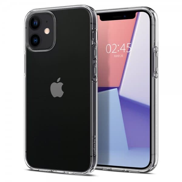 Spigen iPhone 12 Mini Skal Liquid Crystal Crystal Clear