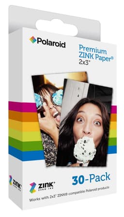 Polaroid ZINK Zero-Ink valokuvapaperi 2" x 3" (30 kpl)
