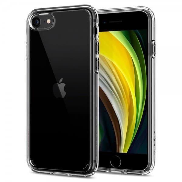 Spigen iPhone 7/8/SE Skal Ultra Hybrid 2 Crystal