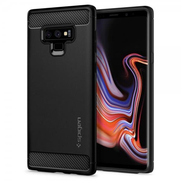 Rugged Armor till Samsung Galaxy Note 9 Skal Matte Black