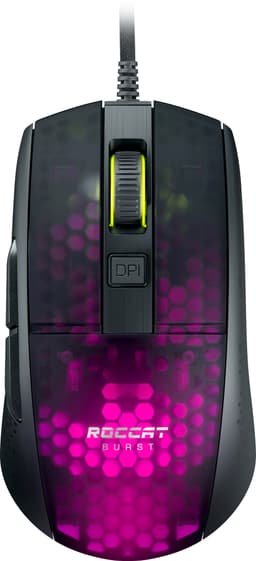 Roccat Burst Pro Optical RGB AIMO gaming mus (sort)