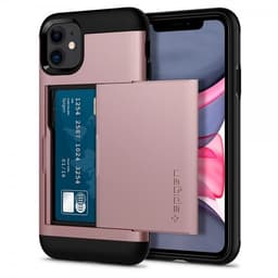 Spigen iPhone 11 Deksel Slim Armor CS Rosegull