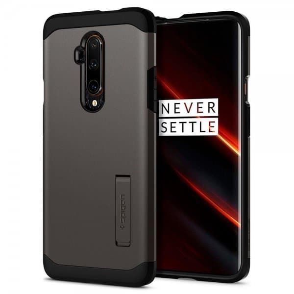 Compatibile con OnePlus Nord, OnePlus Z Cover, Custodia Armor Anello Cavalletto (Funziona con il Supporto Magnetico per Auto) Case Paraurti (Blu Navy