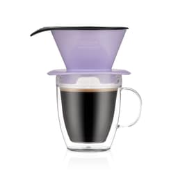 Kaffebryggare och dubbelväggig mugg Bodum POUR OVER