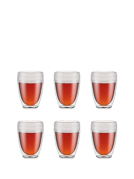 6 stk tumblerglass med doble vegger Bodum PAVINA OUTDOOR
