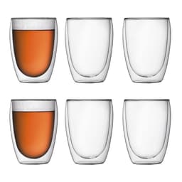 6 st glas Bodum PAVINA