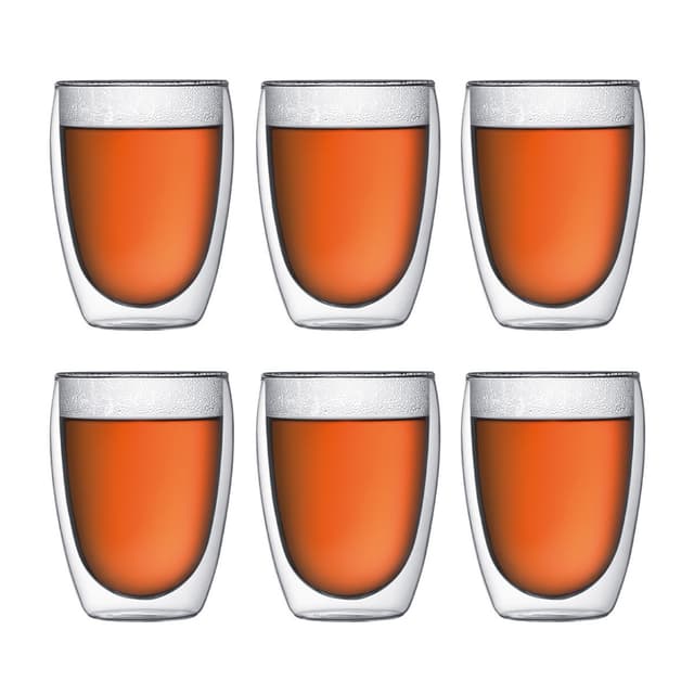 Bodum 6 stk. glas PAVINA 0.35 L