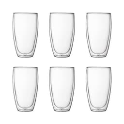 6 st glas Bodum PAVINA