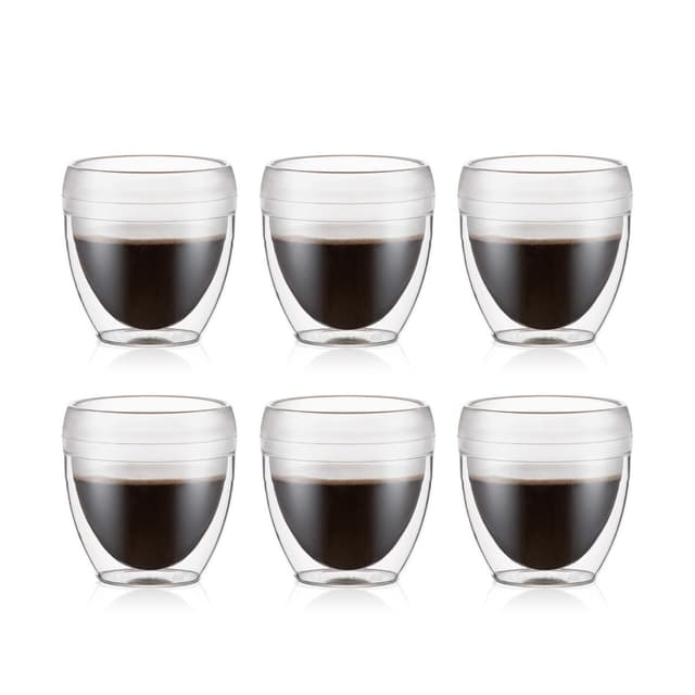 6 stk tumblerglass med doble vegger Bodum PAVINA OUTDOOR