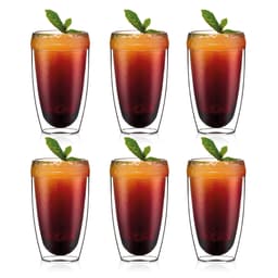 6 stk tumblerglass med doble vegger Bodum PAVINA OUTDOOR